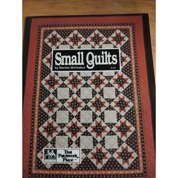 Small Quilts by Marsha R. McCloskey (1982, Trade Paperback) - Picture 1 of 4